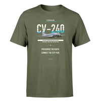 Thumbnail for Convair CV-240 design on green army single side