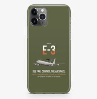 Thumbnail for E-3 Sentry AWACS design on green army magsafe iphone case, for iPhone Pro Max
