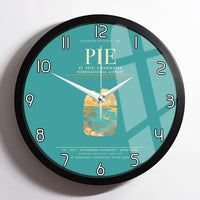 Thumbnail for St. PeteClearwater International Airport PIE Wall-Clock Framed - Turquoise