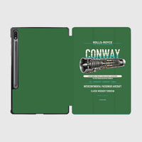 Thumbnail for CONWAY design on green samsung tablet tablet case