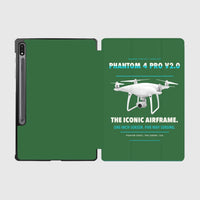 Thumbnail for DJI Phantom 4 Pro V2.0 design on green samsung tablet tablet case