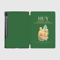 Thumbnail for Humberside Airport (HUY) design on green samsung tablet tablet case