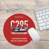 Thumbnail for Airbus C295 SIGINT design on red round mouse pad