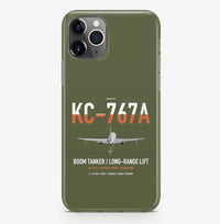 Thumbnail for Boeing KC-767A design on green army magsafe iphone case, for iPhone Pro Max