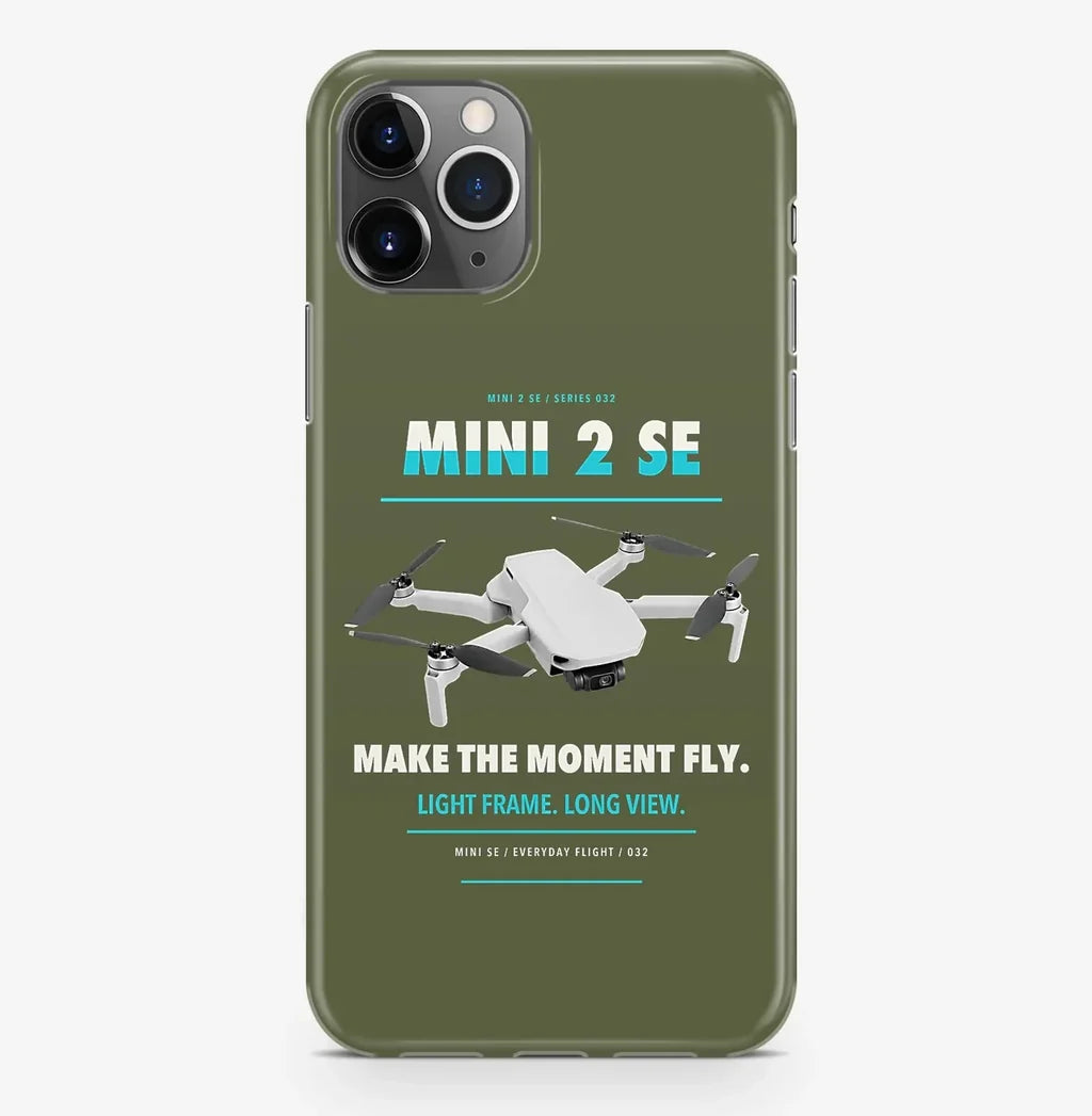 DJI Mini 2 SE Case ProMax design on green army iphone case promax