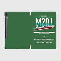 Thumbnail for Mooney M20J 201 design on green samsung tablet tablet case