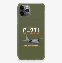 Thumbnail for C-27J Spartan design on green army magsafe iphone case, for iPhone Pro Max