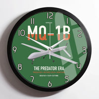 Thumbnail for MQ-1B Predator design on green framed wall clock