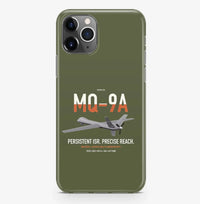 Thumbnail for MQ-9A Reaper design on green army magsafe iphone case, for iPhone Pro Max
