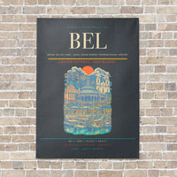 Thumbnail for Belem Val de Cans - Julio Cezar Ribeiro International Airport BEL - Canvas No Frame - Gray