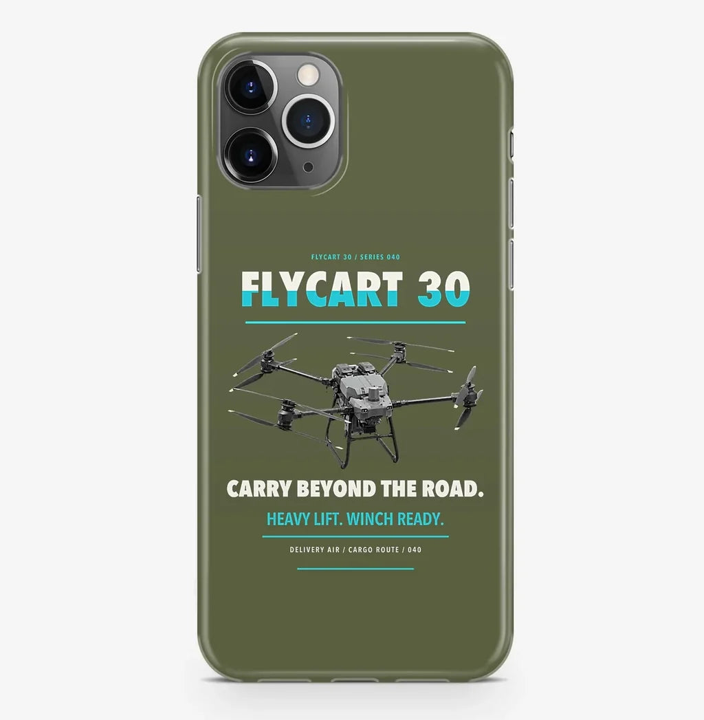 DJI FlyCart 30 Case ProMax design on green army iphone case promax