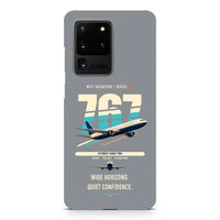 Thumbnail for Boeing 767-300ER design on samsung case - gray