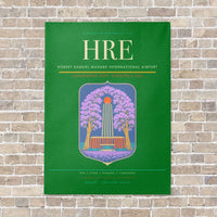 Thumbnail for Robert Gabriel Mugabe International Airport HRE vertical canvas print - no frame - green background