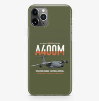 Thumbnail for Airbus A400M Atlas design on green army magsafe iphone case, for iPhone Pro Max