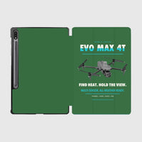 Thumbnail for Autel EVO Max 4T design on green samsung tablet tablet case