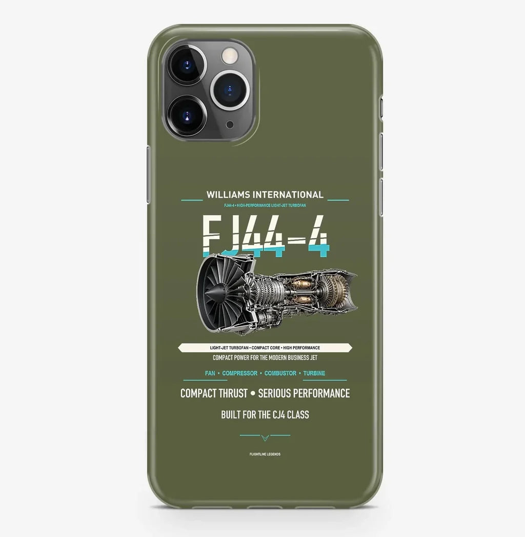 FJ44-4 Case ProMax design on green army iphone case promax