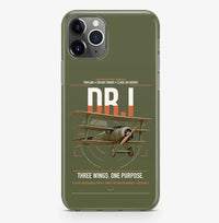 Thumbnail for Fokker Dr.I design on green army magsafe iphone case, for iPhone Pro Max