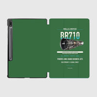 Thumbnail for BR710 design on green samsung tablet tablet case