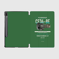 Thumbnail for CF34-8E design on green samsung tablet tablet case