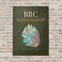 Thumbnail for San Carlos de Bariloche Airport BRC - Canvas No Frame - Green Army