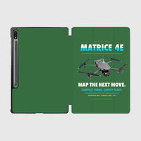 Thumbnail for DJI Matrice 4E design on green samsung tablet tablet case