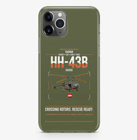 Thumbnail for Kaman HH-43B Huskie design on green army magsafe iphone case, for iPhone Pro Max