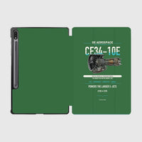 Thumbnail for CF34-10E design on green samsung tablet tablet case