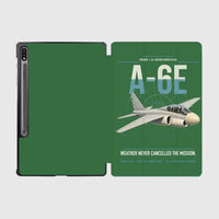 Thumbnail for A-6E Intruder design on green samsung tablet tablet case