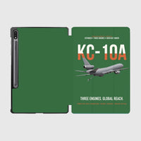 Thumbnail for KC-10A EXTENDER design on green samsung tablet tablet case
