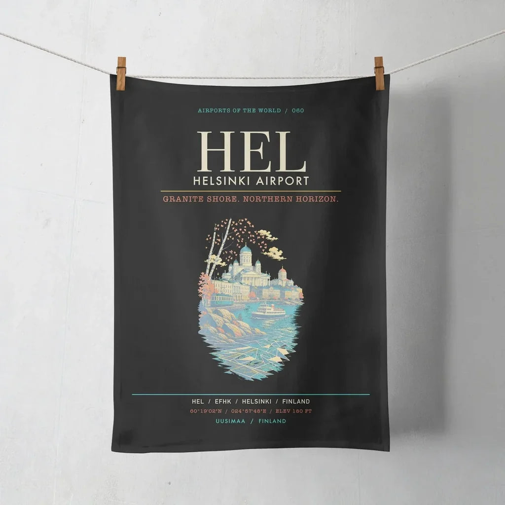 Helsinki Airport HEL - Black