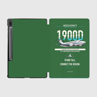 Thumbnail for Beechcraft 1900D design on green samsung tablet tablet case