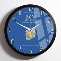 Thumbnail for Boise Airport BOI Wall-Clock Framed - Blue