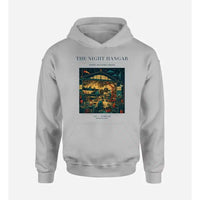 Thumbnail for VINTAGE G4049 - The Night Hangar - Premium Hoodie design on lightgray premium