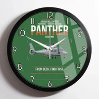 Thumbnail for Airbus Helicopters AS565 MBe Panther design on green framed wall clock