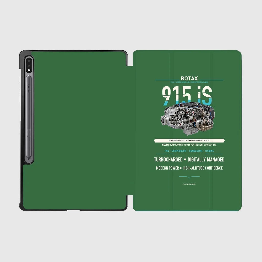 915 iS design on green samsung tablet tablet case