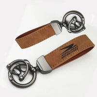 Thumbnail for Aerolineas Argentina Horseshoe Buckle key chain, Camel