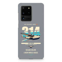 Thumbnail for Boeing 314 Clipper design on samsung case - gray