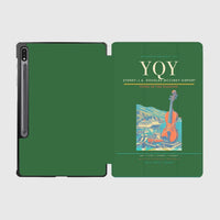 Thumbnail for Sydney–J.A. Douglas McCurdy Airport (YQY) design on green samsung tablet tablet case