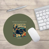 Thumbnail for VINTAGE G4301 - The Piano In The Lounge - Designed Mouse Pads design on greenarmy round