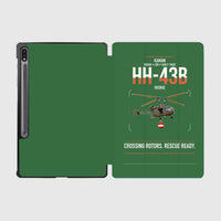 Thumbnail for Kaman HH-43B Huskie design on green samsung tablet tablet case
