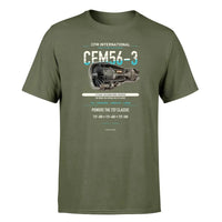 Thumbnail for CFM56-3 design on green army single side