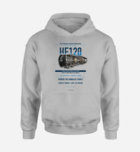 Thumbnail for HF120 design on light gray hoodie single side