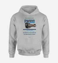 Thumbnail for PW800 design on light gray hoodie single side