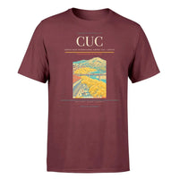 Thumbnail for Camilo Daza International Airport (CUC) T-Shirt single-side front print in Dark Red | camilo-daza-international-airport-cuc-double-side-t-shirt