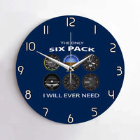 Thumbnail for Only Six Pack I Will Wall Clock - view 4