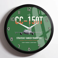 Thumbnail for Airbus CC-150T Polaris design on green framed wall clock