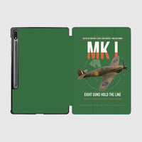 Thumbnail for Hawker Hurricane Mk I design on green samsung tablet tablet case