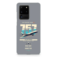Thumbnail for Boeing 757-200 design on samsung case - gray