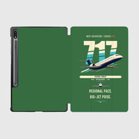 Thumbnail for Boeing 717-200 design on green samsung tablet tablet case