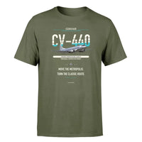 Thumbnail for Convair CV-440 Metropolitan design on green army single side
